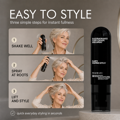 ✨Fluffy Hair Shaping Spray Peach Scent Volumizing Hair Mist for Long Wear Hold✨✨✨