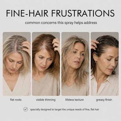 ✨Fluffy Hair Shaping Spray Peach Scent Volumizing Hair Mist for Long Wear Hold✨✨✨