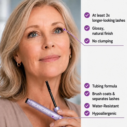 Lengthening & Volumizing Mascara for Mature Lashes